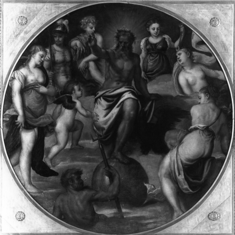 Olimpo (dipinto) di De Renzi Paolo detto Polidoro Veneziano (met&agrave; sec. XV